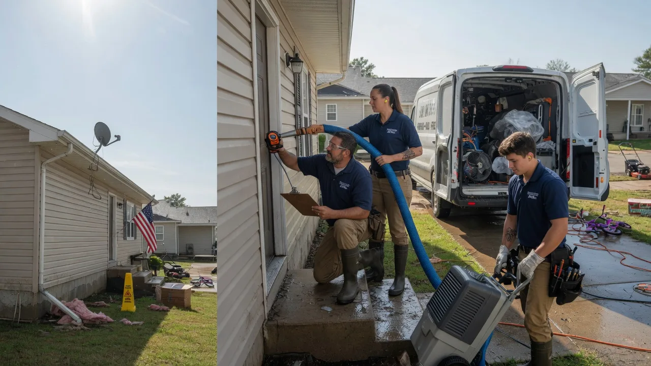 Ceiling Water Damage Restoration in Fallston, NC near me